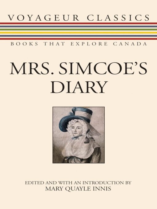 Title details for Mrs. Simcoe's Diary by Mary Quayle Innis - Available